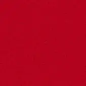 Red woven fabric swatch with a granular, looped pile texture; matte finish, consistent color, durable textile material closeup.